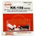 Molex Headers & Wire Housings Kk-156 Connector Kit V & Ra Hdr Rec 2Ckt 766500208